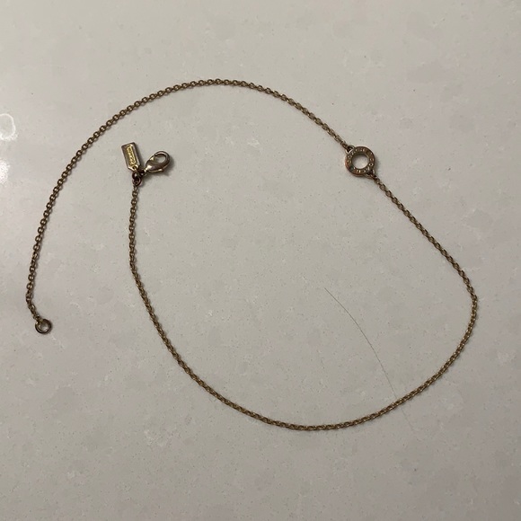 Coach necklace. 17 inches long - Picture 1 of 2